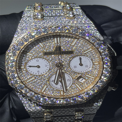 Automatic Bling Moissanite AP Watch